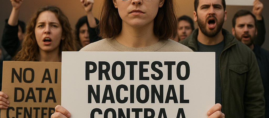 [Análise] Protesto Nacional Contra a Expansão de Centros de Dados de IA – Entenda a Mobilização dos Conservadores dos EUA