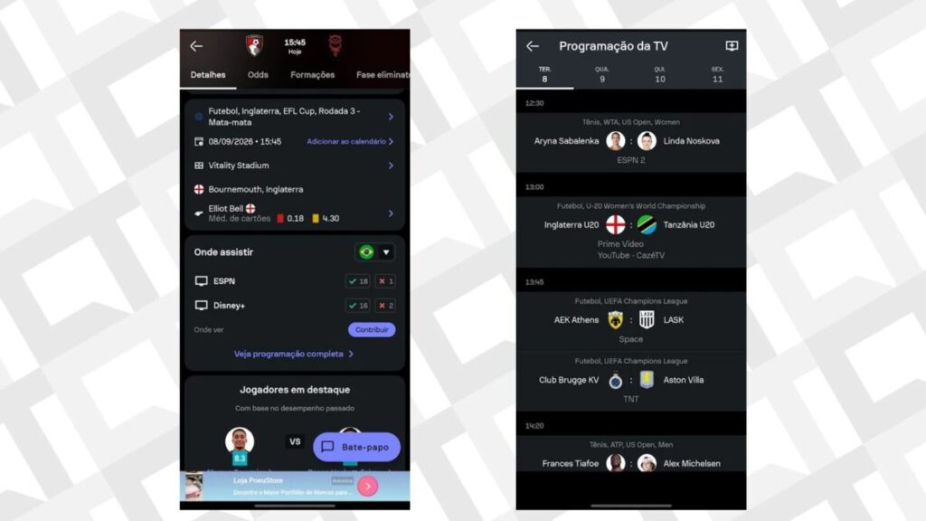 4 apps para descobrir onde vai passar o jogo de futebol que você quer assistir