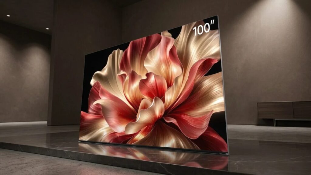 Hisense lança TV gigante que chega a 100 polegadas e promete som de cinema